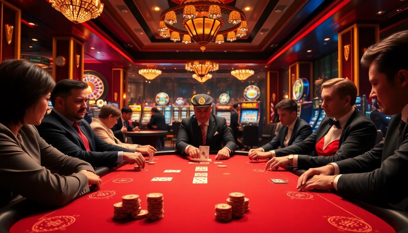 Engage in thrilling poker action at https://u888com.net/ with vibrant chips and cards creating an exciting atmosphere.