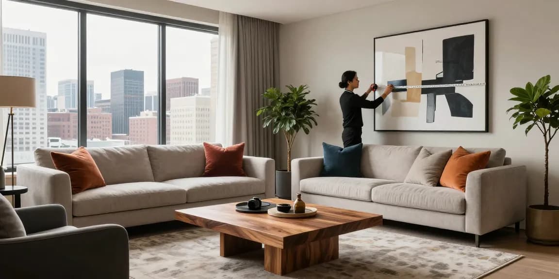 Luxurious interior design by www.dgi-chicago.com showcasing elegant living room with designer furnishings.