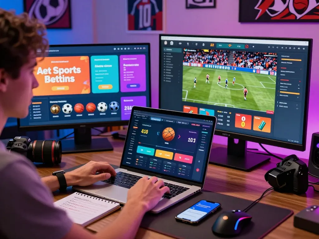 Engaging sports betting experience with Thể thao hubet88 on a vibrant online platform