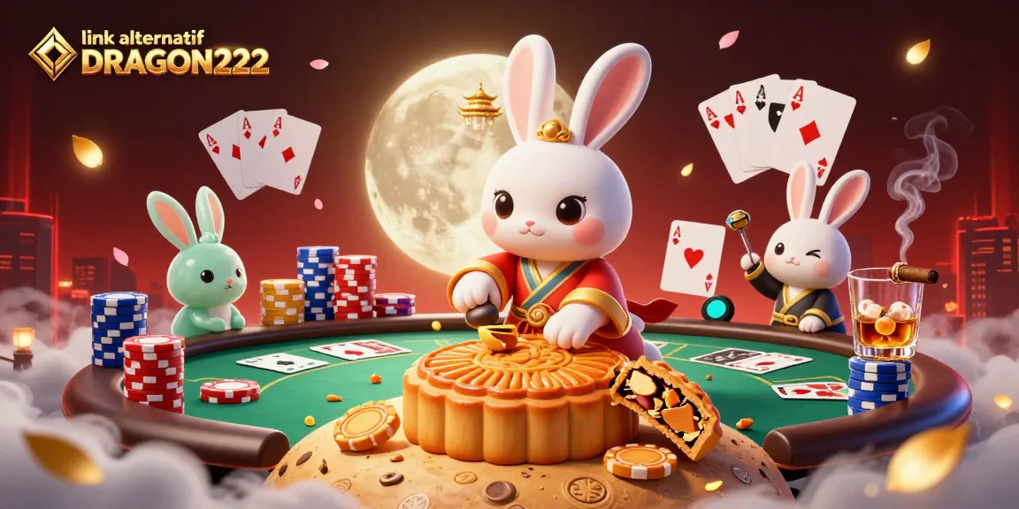Spin the reels of fortune with link alternatif DRAGON222, showcasing vibrant poker chips and joyous gameplay.