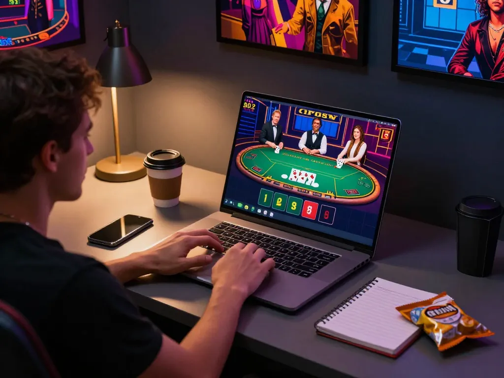 Experience bags168 by taking control with strategic online blackjack gameplay from a stylish home office.