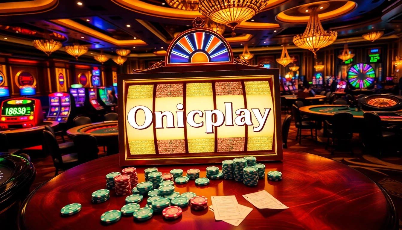 Spin the reels at Onicplay slot machines for thrilling wins and unique experiences.
