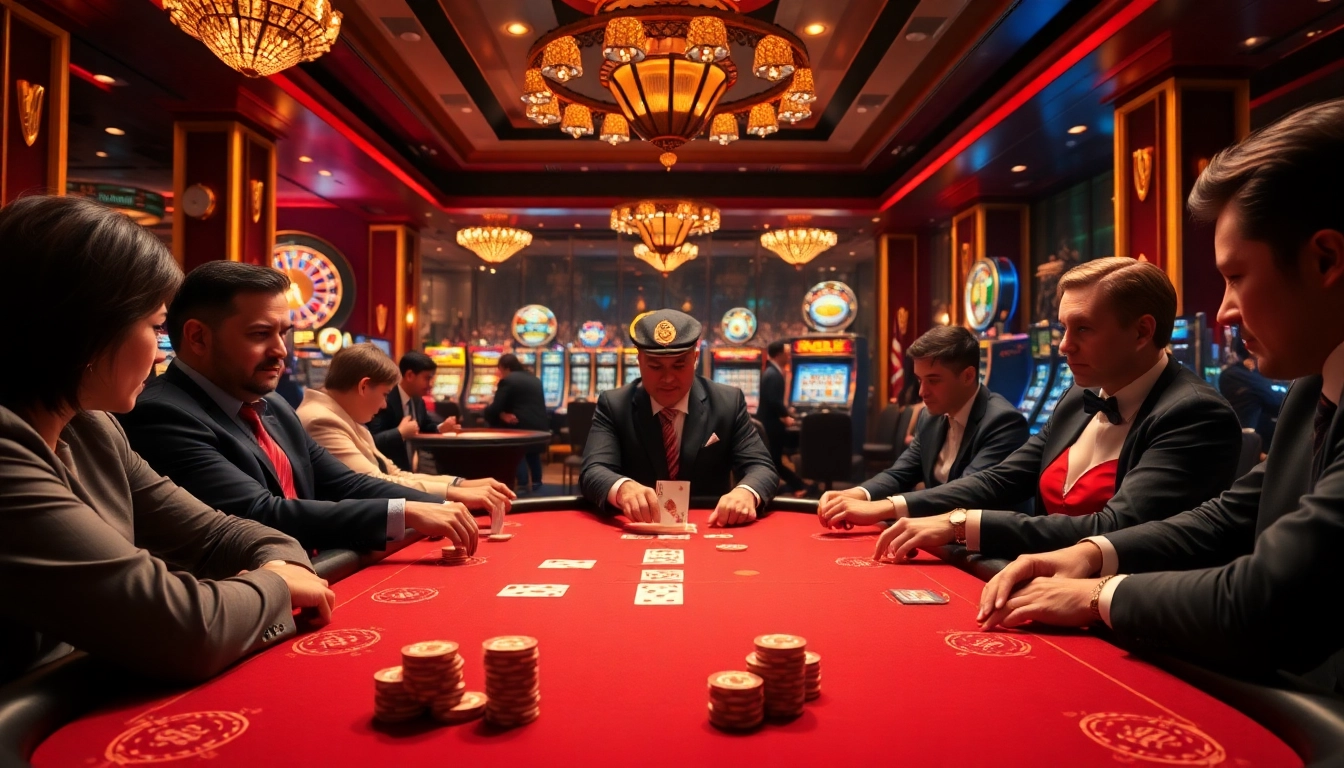 Engage in thrilling poker action at https://u888com.net/ with vibrant chips and cards creating an exciting atmosphere.